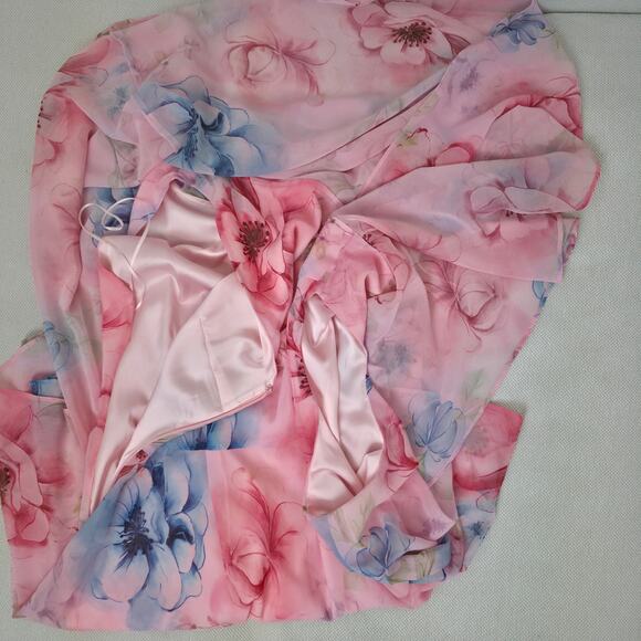 Guizio Cotton Candy Ambrosia Ayla Midi Dress sz Medium NWT - Picture 8 of 15